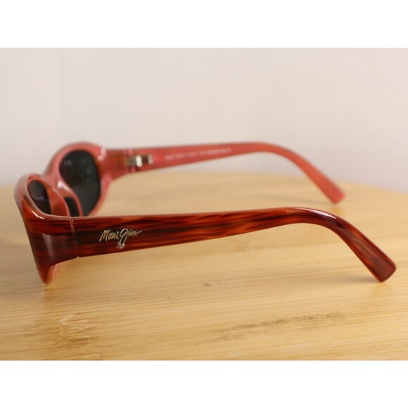 Maui Jim Punchbowl MJ219-12 Polarized Sunglasses 54-17-135 Tortoise with Pink - Picture 6 of 9